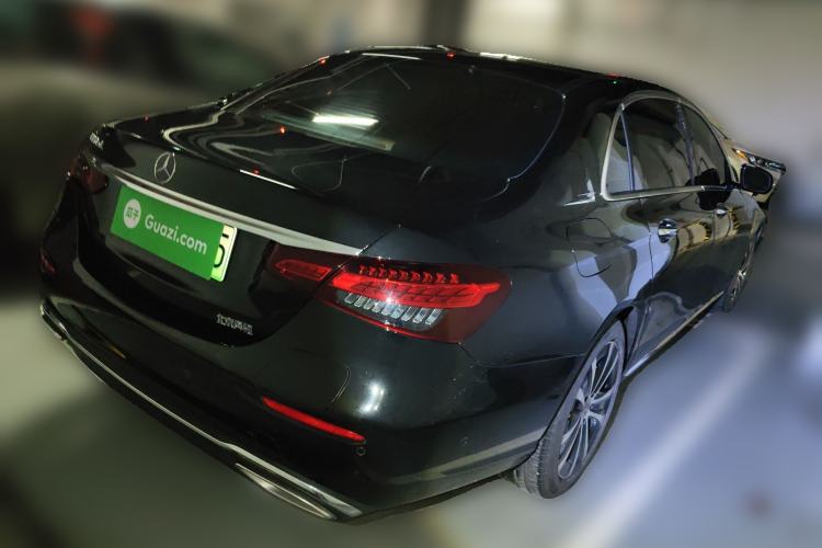 Used Mercedes-Benz E-Class New Energy 2023 E 350 e L Plug-in Hybrid Sedan Rear Right 45 Deg