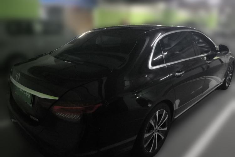 Used Mercedes-Benz E-Class New Energy 2023 E 350 e L Plug-in Hybrid Sedan Rear Right 45 Deg