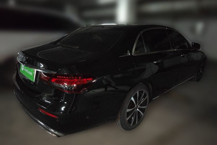 Used Mercedes-Benz E-Class New Energy 2023 E 350 e L Plug-in Hybrid Sedan Rear Right 45 Deg