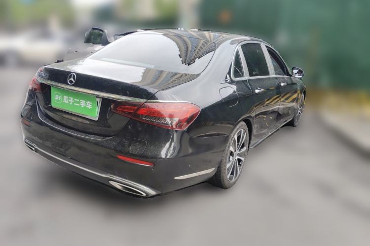 Used Mercedes-Benz E-Class New Energy 2023 E 350 e L Plug-in Hybrid Sedan Rear Right 45 Deg