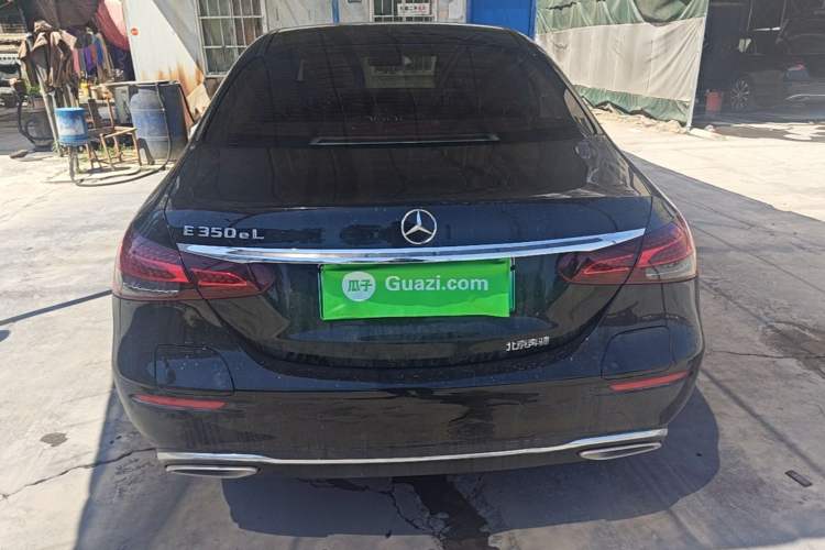 Used Mercedes-Benz E-Class New Energy 2023 E 350 e L Plug-in Hybrid Sedan Rear