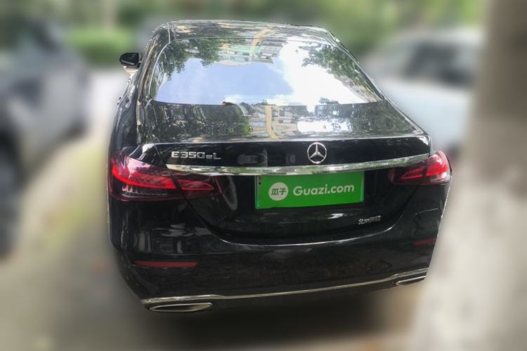 Used Mercedes-Benz E-Class New Energy 2023 E 350 e L Plug-in Hybrid Sedan Rear