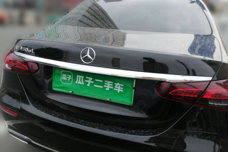 Used Mercedes-Benz E-Class New Energy 2023 E 350 e L Plug-in Hybrid Sedan Rear