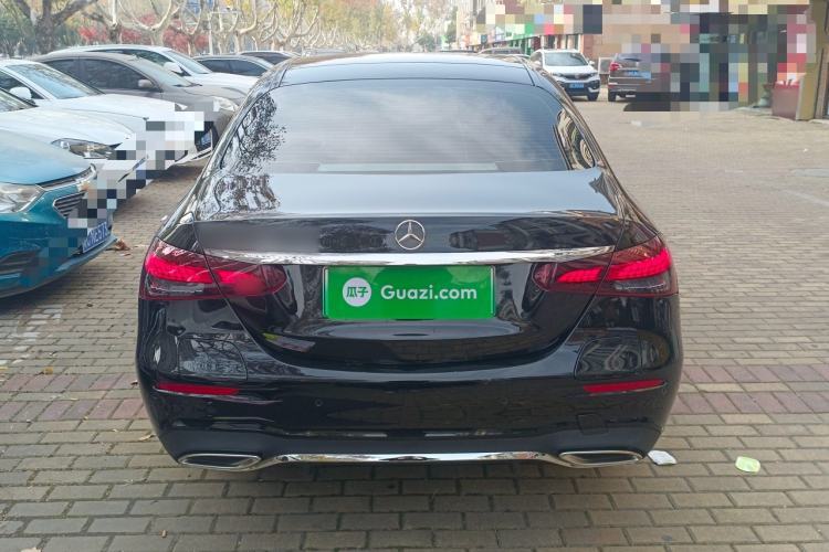 Used Mercedes-Benz E-Class New Energy 2023 E 350 e L Plug-in Hybrid Sports Sedan Rear