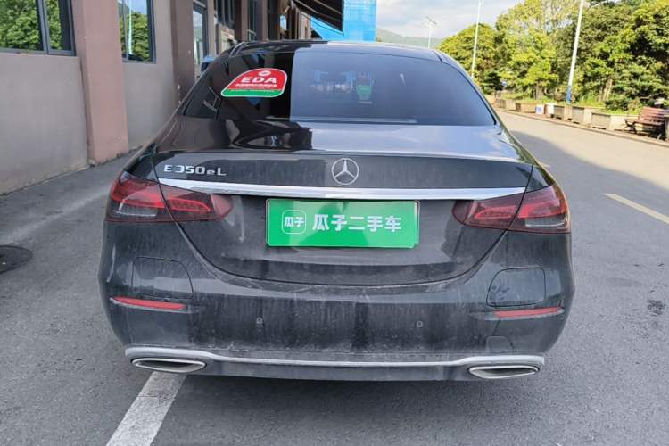 Used Mercedes-Benz E-Class New Energy 2023 E 350 e L Plug-in Hybrid Sedan Rear