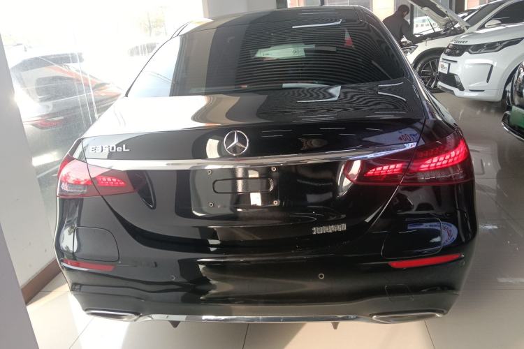 Used Mercedes-Benz E-Class New Energy 2023 E 350 e L Plug-in Hybrid Sports Sedan Rear