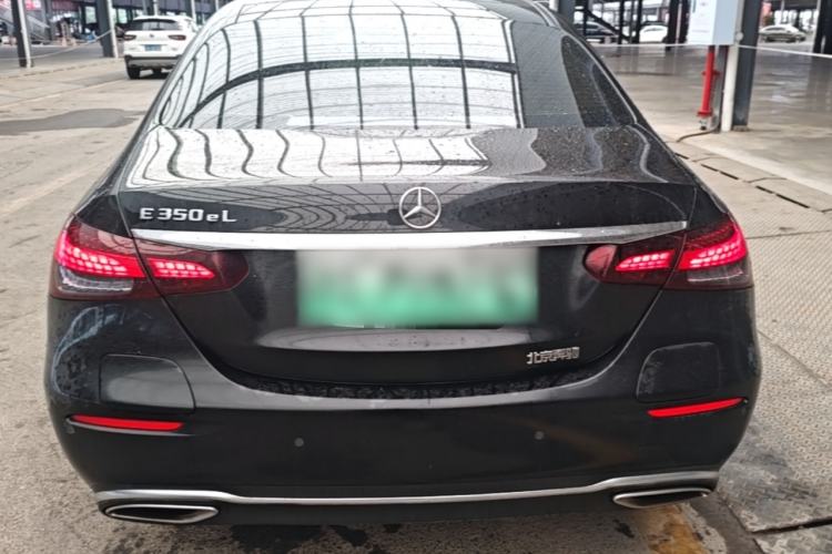 Used Mercedes-Benz E-Class New Energy 2023 E 350 e L Plug-in Hybrid Sedan Rear