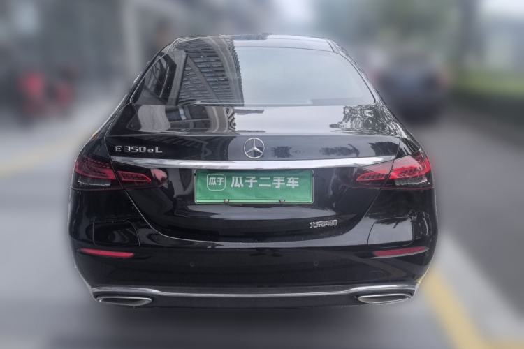Used Mercedes-Benz E-Class New Energy 2023 E 350 e L Plug-in Hybrid Sedan Rear