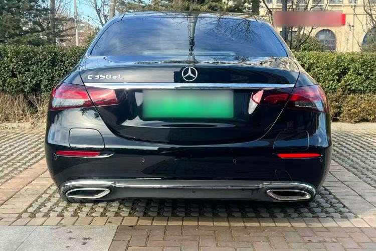 Used Mercedes-Benz E-Class New Energy 2023 E 350 e L Plug-in Hybrid Sedan Rear
