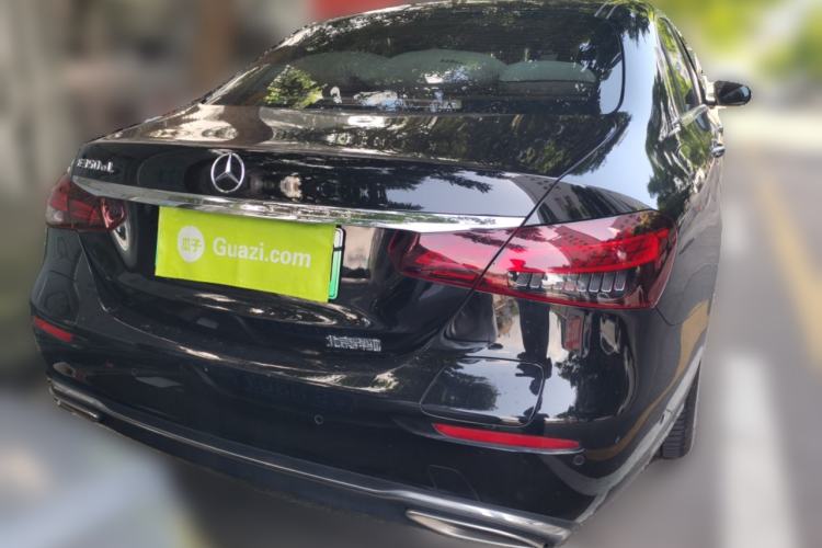 Used Mercedes-Benz E-Class New Energy 2023 E 350 e L Plug-in Hybrid Sedan Rear