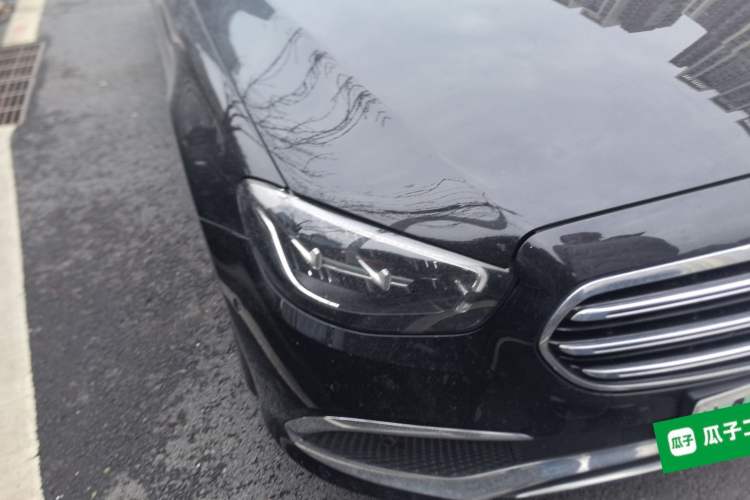 Used Mercedes-Benz E-Class New Energy 2023 E 350 e L Plug-in Hybrid Sedan Right Front Headlight