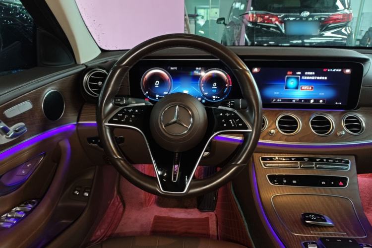 Used Mercedes-Benz E-Class New Energy 2023 E 350 e L Plug-in Hybrid Sedan Steering Wheel