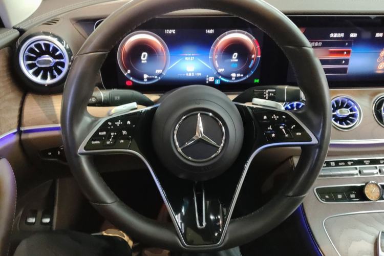 Used Mercedes-Benz E-Class New Energy 2023 E 350 e L Plug-in Hybrid Sedan Steering Wheel