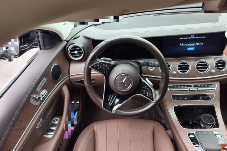 Used Mercedes-Benz E-Class New Energy 2023 E 350 e L Plug-in Hybrid Sedan Steering Wheel
