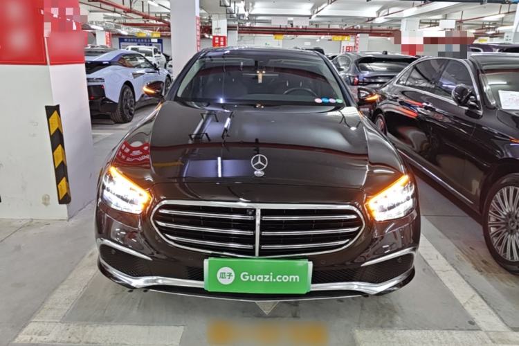 Used Mercedes-Benz E-Class New Energy 2023 E 350 e L Plug-in Hybrid Sedan Front