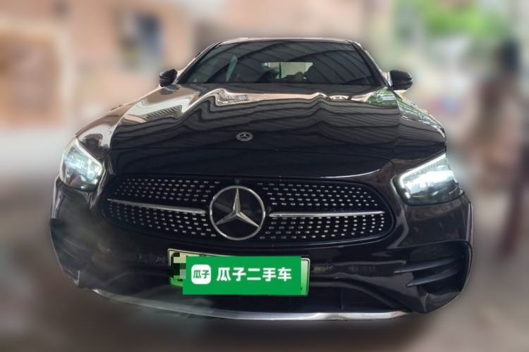 Used Mercedes-Benz E-Class New Energy 2023 E 350 e L Plug-in Hybrid Sports Sedan Front