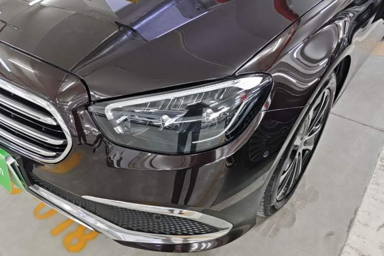 Used Mercedes-Benz E-Class New Energy 2023 E 350 e L Plug-in Hybrid Sedan Left Front Headlight