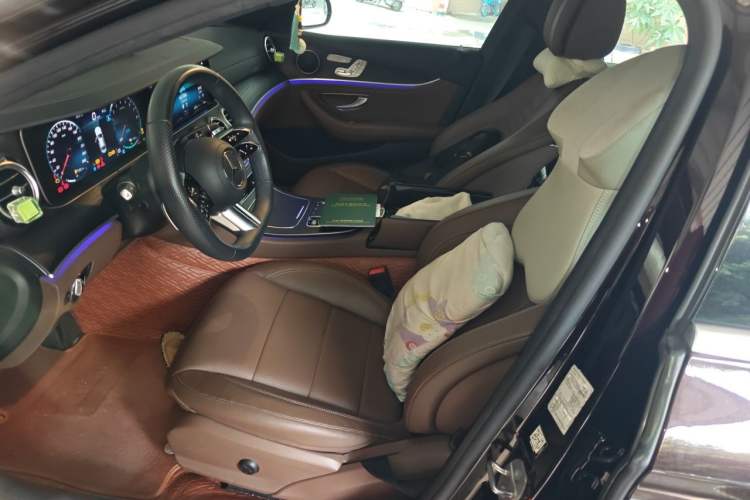 Used Mercedes-Benz E-Class New Energy 2023 E 350 e L Plug-in Hybrid Sports Sedan Left Front Seat