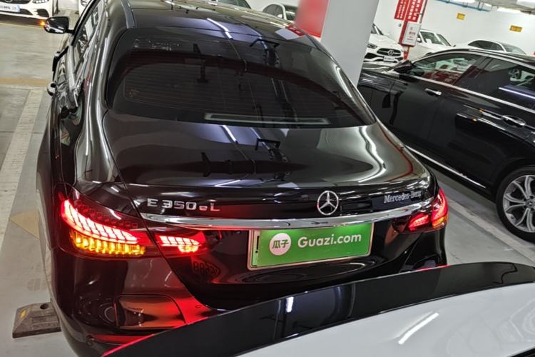 Used Mercedes-Benz E-Class New Energy 2023 E 350 e L Plug-in Hybrid Sedan Rear