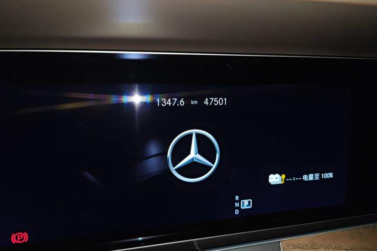 Used Mercedes-Benz E-Class New Energy 2023 E 350 e L Plug-in Hybrid Sedan Odometer Close Up