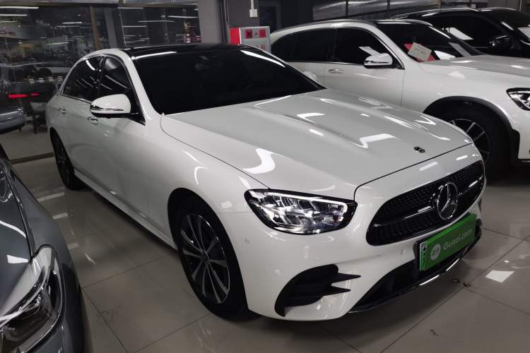 Used Mercedes-Benz E-Class New Energy 2023 E 350 e L Plug-in Hybrid Sports Sedan Exterior 2