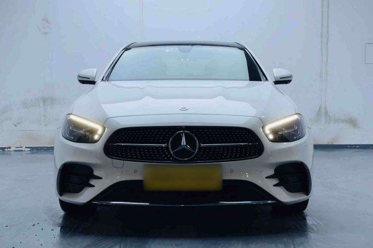 Used Mercedes-Benz E-Class New Energy 2023 E 350 e L Plug-in Hybrid Sports Sedan Front