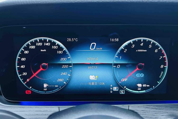 Used Mercedes-Benz E-Class New Energy 2023 E 350 e L Plug-in Hybrid Sports Sedan Instrument Cluster