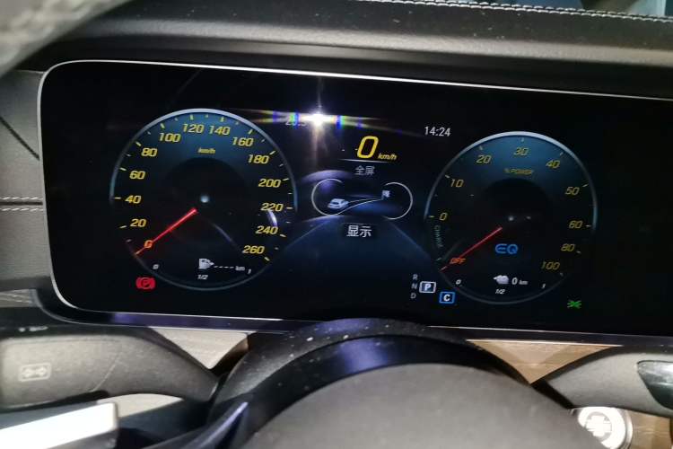 Used Mercedes-Benz E-Class New Energy 2023 E 350 e L Plug-in Hybrid Sedan Instrument Cluster