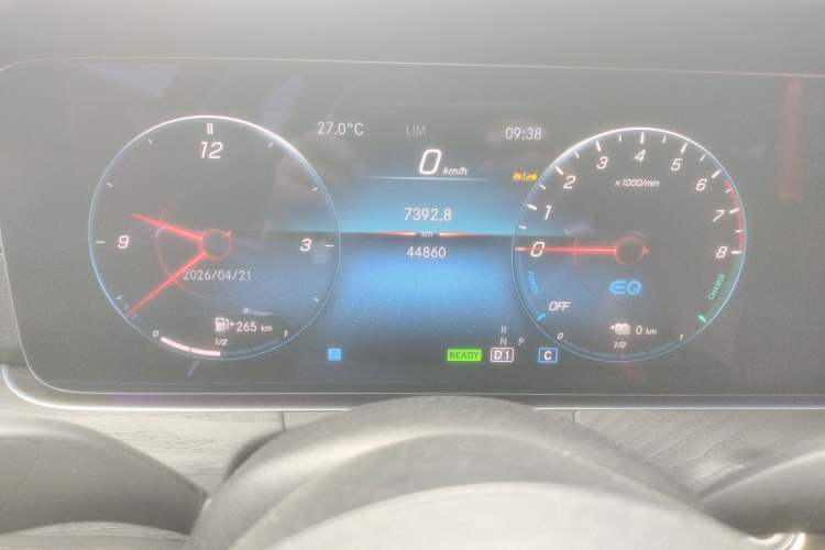 Used Mercedes-Benz E-Class New Energy 2023 E 350 e L Plug-in Hybrid Sports Sedan Instrument Cluster