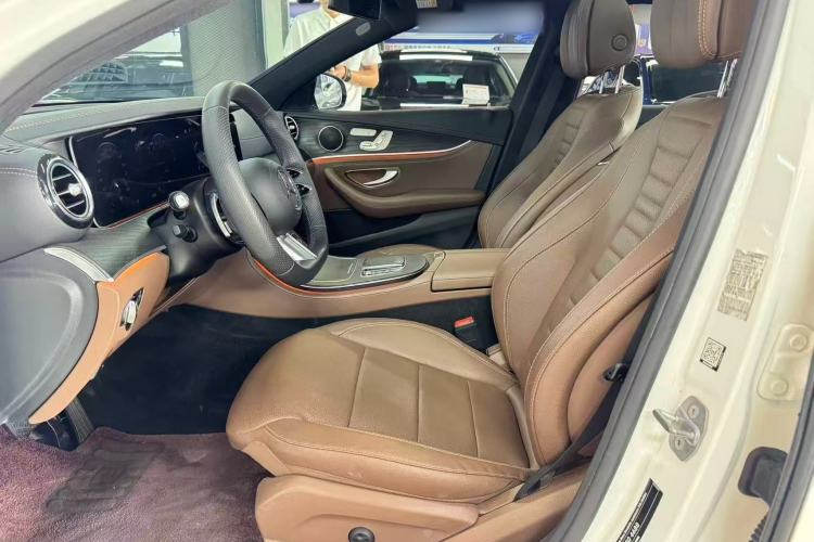 Used Mercedes-Benz E-Class New Energy 2023 E 350 e L Plug-in Hybrid Sports Sedan Left Front Seat