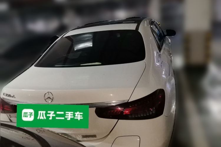 Used Mercedes-Benz E-Class New Energy 2023 E 350 e L Plug-in Hybrid Sedan Rear