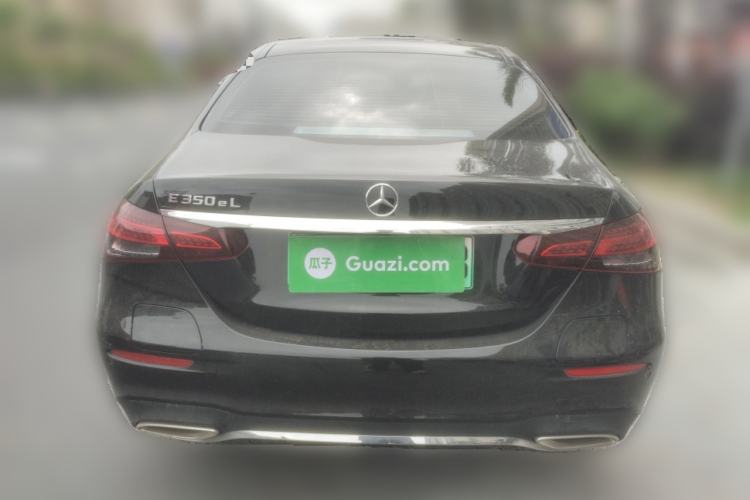 Used Mercedes-Benz E-Class New Energy 2023 E 350 e L Plug-in Hybrid Sports Sedan Rear
