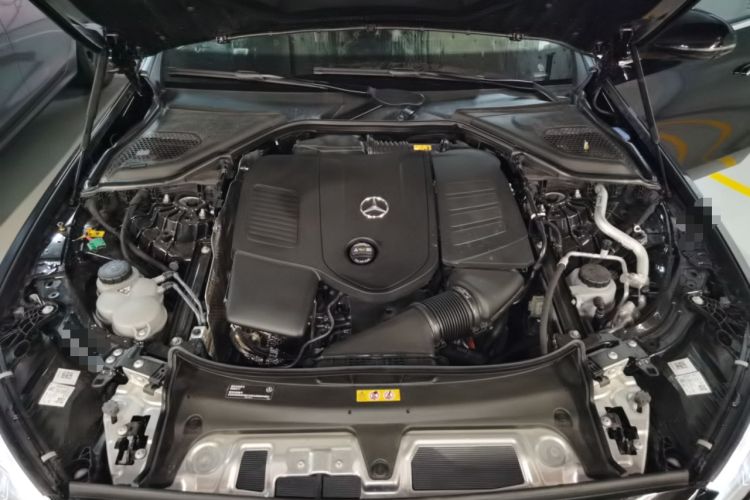 Used Mercedes-Benz E-Class New Energy 2024 E 350 e L Plug-in Hybrid Sedan Engine Bay