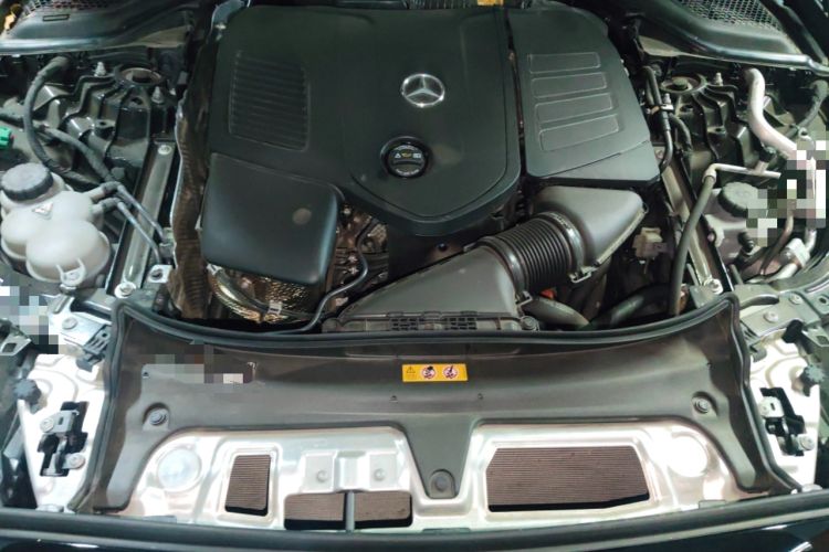 Used Mercedes-Benz E-Class New Energy 2024 E 350 e L Plug-in Hybrid Sedan Engine Bay