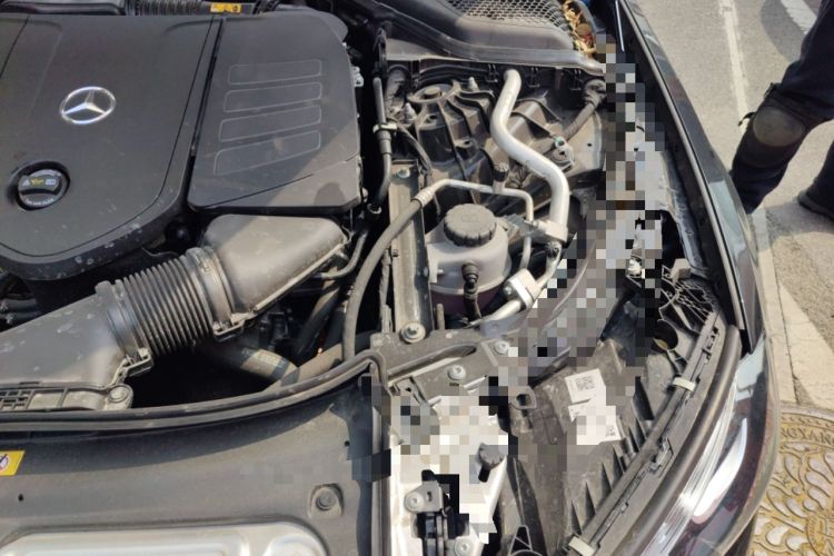 Used Mercedes-Benz E-Class New Energy 2024 E 350 e L Plug-in Hybrid Sedan Engine Bay Left