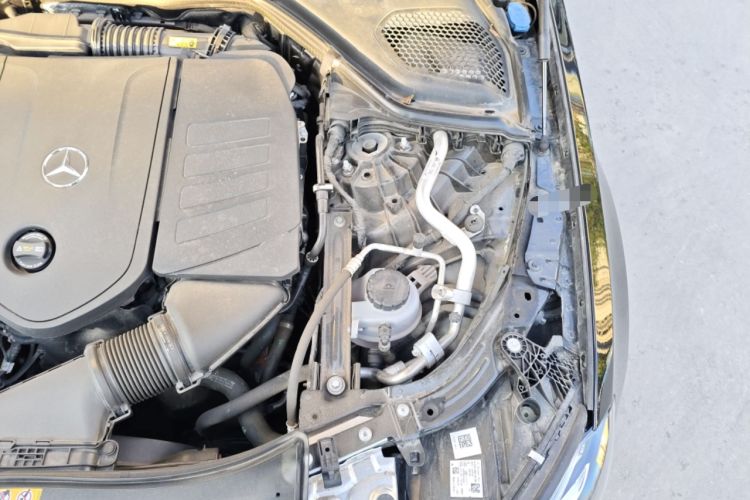 Used Mercedes-Benz E-Class New Energy 2024 E 350 e L Plug-in Hybrid Sedan Engine Bay Left