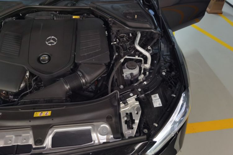 Used Mercedes-Benz E-Class New Energy 2024 E 350 e L Plug-in Hybrid Sedan Engine Bay Left