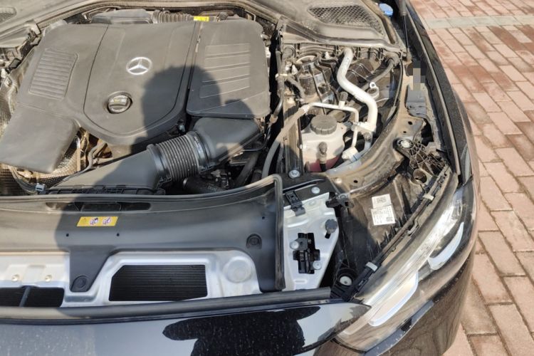 Used Mercedes-Benz E-Class New Energy 2024 E 350 e L Plug-in Hybrid Sedan Engine Bay Left