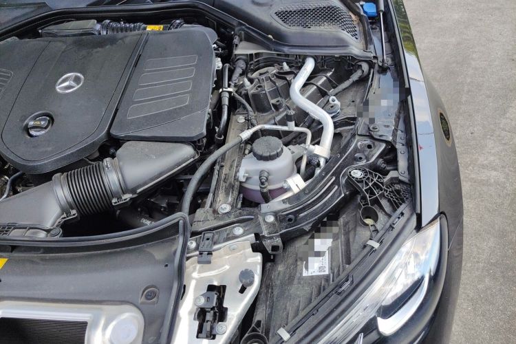 Used Mercedes-Benz E-Class New Energy 2024 E 350 e L Plug-in Hybrid Sedan Engine Bay Left
