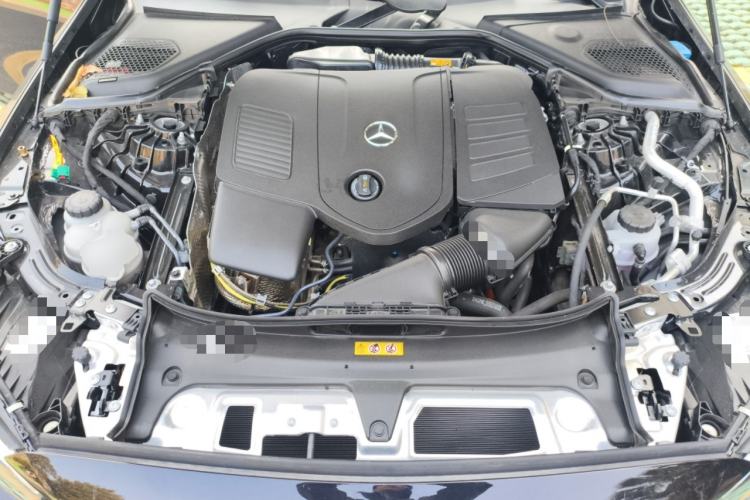 Used Mercedes-Benz E-Class New Energy 2024 E 350 e L Plug-in Hybrid Sedan Engine Bay