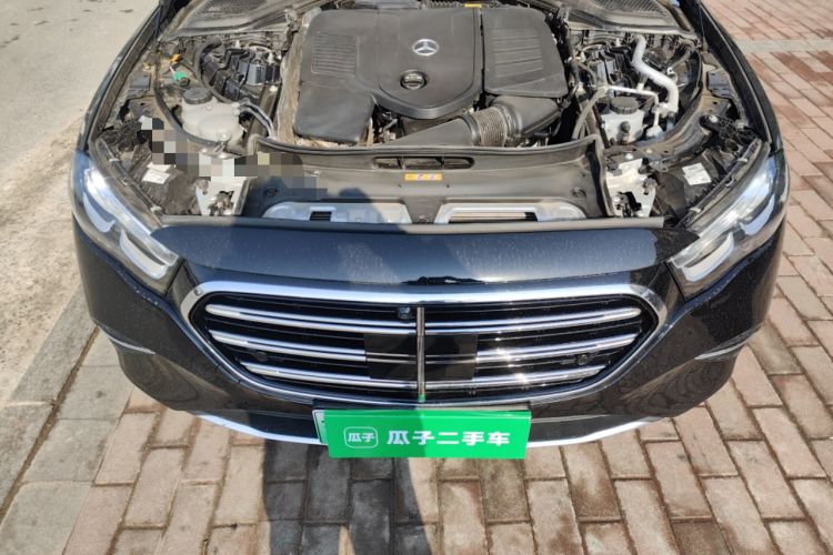 Used Mercedes-Benz E-Class New Energy 2024 E 350 e L Plug-in Hybrid Sedan Engine Bay