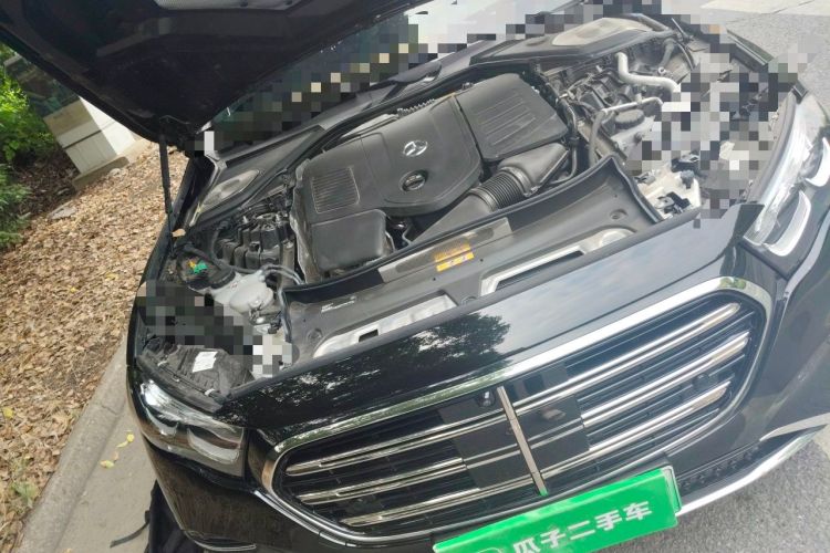 Used Mercedes-Benz E-Class New Energy 2024 E 350 e L Plug-in Hybrid Sedan Engine Bay Right