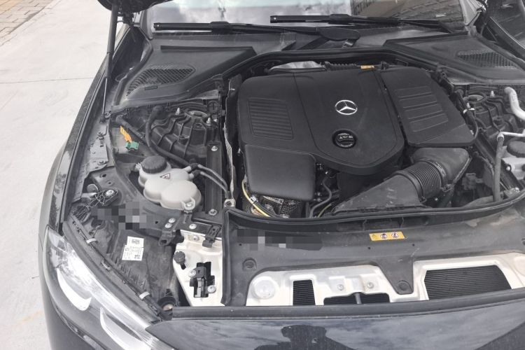 Used Mercedes-Benz E-Class New Energy 2024 E 350 e L Plug-in Hybrid Sedan Engine Bay Right