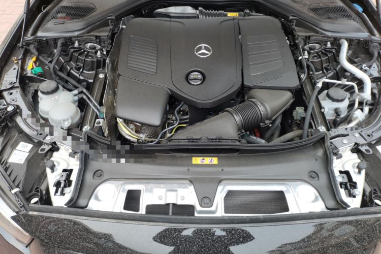 Used Mercedes-Benz E-Class New Energy 2024 E 350 e L Plug-in Hybrid Sedan Engine Bay