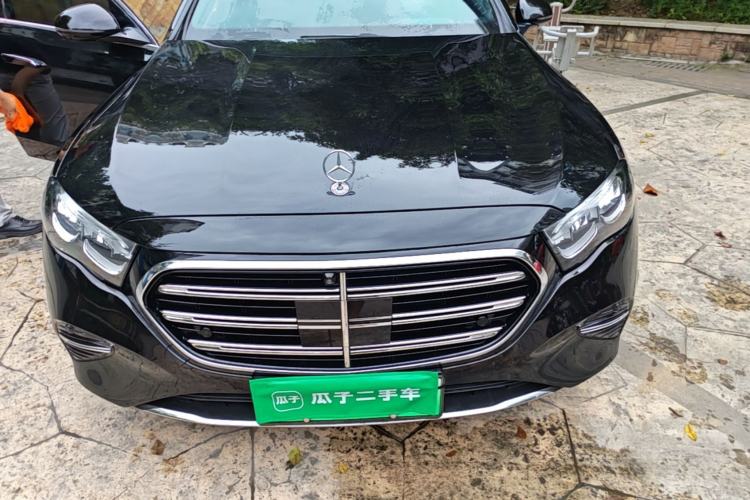 Used Mercedes-Benz E-Class New Energy 2024 E 350 e L Plug-in Hybrid Sedan Engine Bay