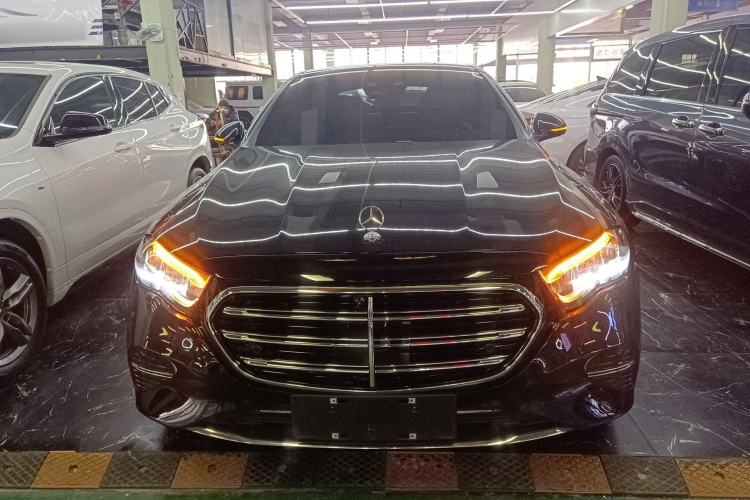 Used Mercedes-Benz E-Class New Energy 2024 E 350 e L Plug-in Hybrid Sedan Front