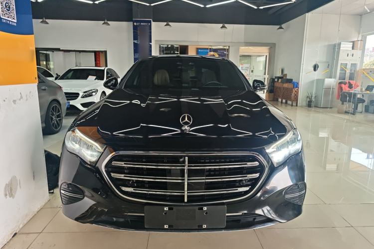 Used Mercedes-Benz E-Class New Energy 2024 E 350 e L Plug-in Hybrid Sedan Front
