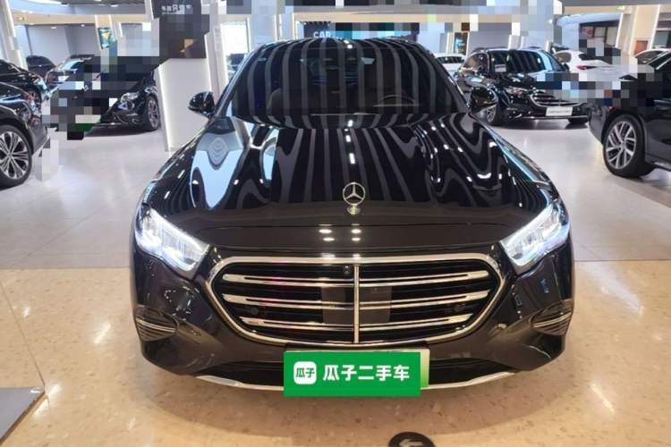 Used Mercedes-Benz E-Class New Energy 2024 E 350 e L Plug-in Hybrid Sedan Front