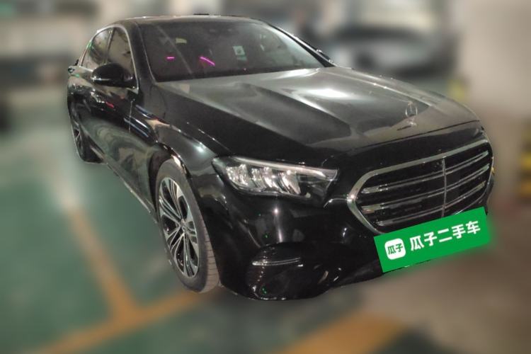 Used Mercedes-Benz E-Class New Energy 2024 E 350 e L Plug-in Hybrid Sedan Front Right 45 Deg