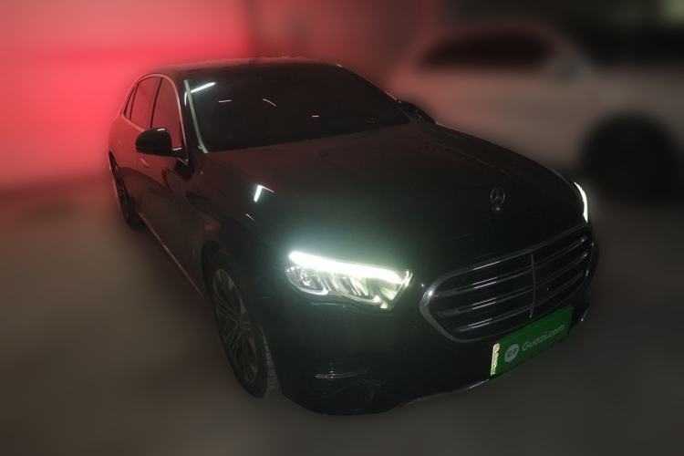 Used Mercedes-Benz E-Class New Energy 2024 E 350 e L Plug-in Hybrid Sedan Front Right 45 Deg